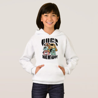 Hunde machen mich glücklich hoodie