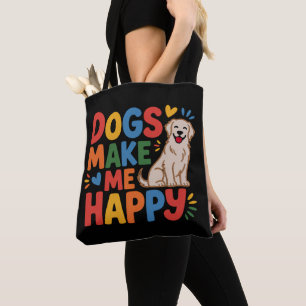 Hunde machen mich glücklich Inspirierendes Zitat