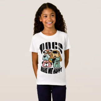 Hunde machen mich glücklich T-Shirt