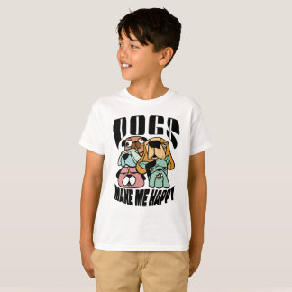 Hunde machen mich glücklich T-Shirt