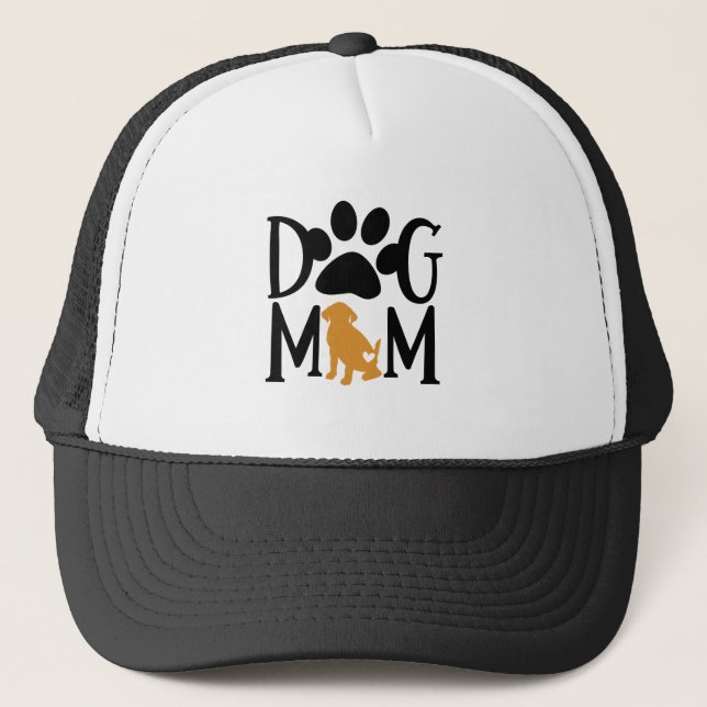 Hunde Mama Beagle Truckerkappe (Vorderseite)