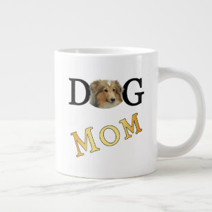 Hunde Mama Collie Eigentümer Jumbo-Tasse