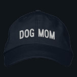 Hunde-Mama | Coole Hundedame Bestickte Baseballkappe<br><div class="desc">Sie haben Liebe und kümmern sich um sie wie Kinder, und sie geben Ihnen im Gegenzug bedingungslose Liebe. Du bist eine Hundemutter und das ist das Beste, was dir je passiert ist! Eine phantastische Baseballkappe für die Mama, die Kinder hat einen Meter. Dieser coole bestickte Hut ist ein tolles Geschenk....</div>