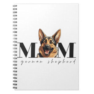 Hunde Mama DEUTSCHE SCHEPHERD DOG Klassischer T - Notizblock