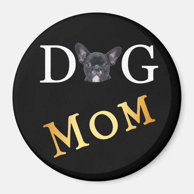 Hunde Mama Frenchie Eigentümer Magnet (Vorne)