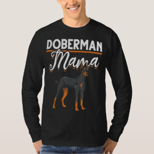 Hunde Mama Haustier Haustier Hausmädchen Tag Dober T-Shirt