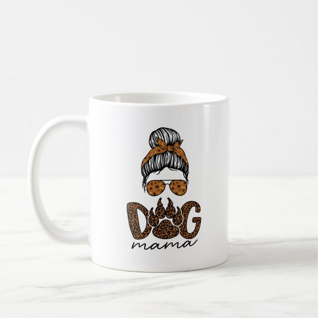 Hunde Mama, Hunde Mama, Hundemutter Kaffeetasse (Links)