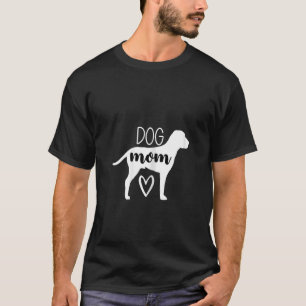 Hunde Mama Mama Hund Welpen Hunde Labrador Päws T-Shirt