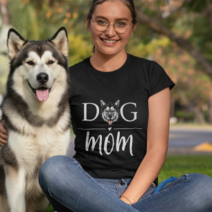 Hunde Mama Niedlich Alaskan Malamute T-Shirt