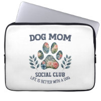 Hunde Mama Paw Floral