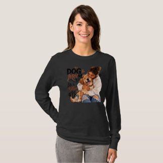 Hunde-Mama-Shirt für Frauen | Lustiges und süßes H T-Shirt