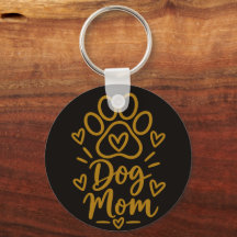 Hunde-Mama Süßer Pfotenabdruck Geschenk für Hunde-