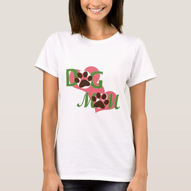 Hunde Mama T - Shirt für Hunde Mütter (Vorderseite)