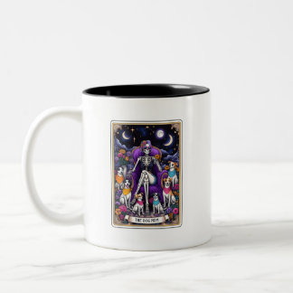 Hunde Mama Tarot Card Kaffeekarte Tasse
