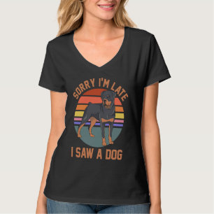 Hunde Mama Vater Rottweiler Eigentümer Sorry, ich T-Shirt