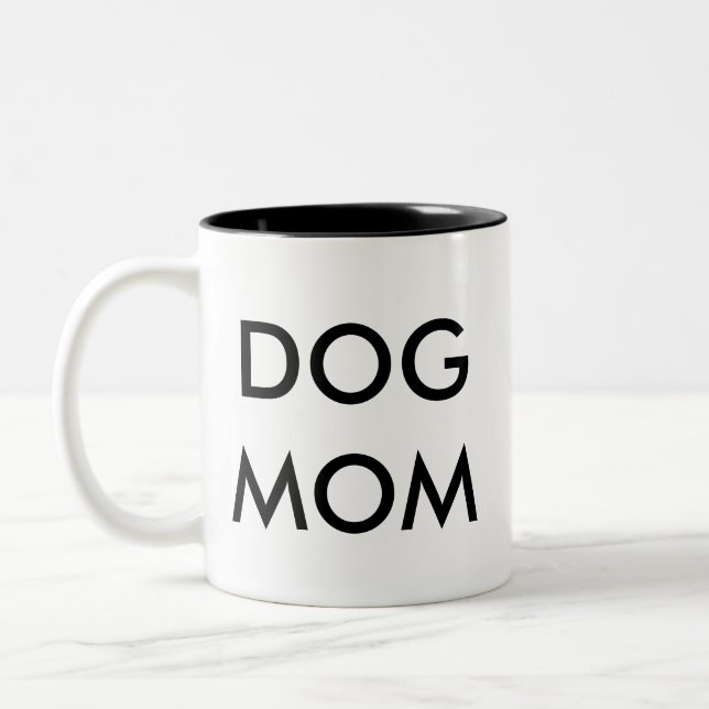 Hunde-Mama | Witziger Spaß Tasse (Links)