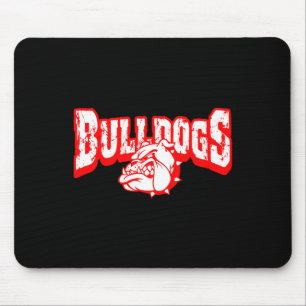 Hunde Maskottchen Zurück zur Schule Teamgeist R Mousepad