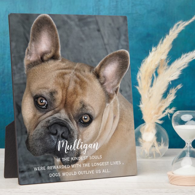 Hunde-Memorial-Geschenk - Pet Loss Keepake -Hund-B Fotoplatte (Von Creator hochgeladen)