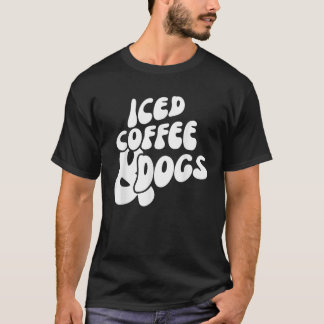 Hunde mit Eistauschencocktail, lustige, grafische T-Shirt