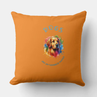 Hunde-Motif-Kissen Kissen