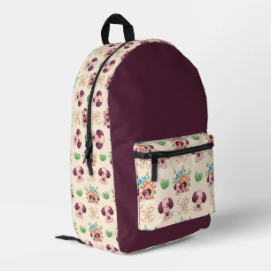 Hunde Muster Bedruckter Rucksack