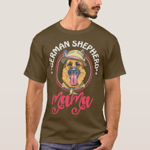 Hunde Mütter Tag Geschenk Pet Lover Deutscher Schä T-Shirt