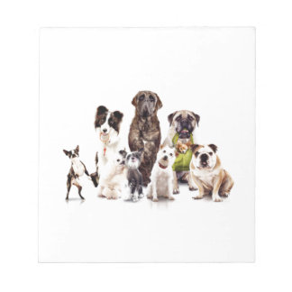 Hunde Notizblock