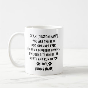 Hunde-Opa-Geschenk, Opa Hund, Hunde-Opa-Tasse, Kaffeetasse