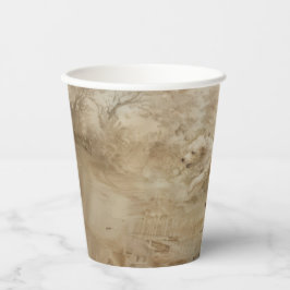 Hunde - Papiergruppen Größe 236 ml Papiercup Pappbecher