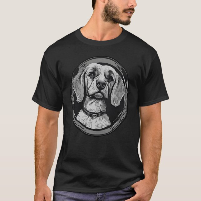 Hunde Paws Dog School Tierschutz lustiges Geschenk T-Shirt (Vorderseite)
