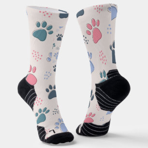 Hunde Paws Tier Niedliche Päuse Geschenk für Heimt Socken