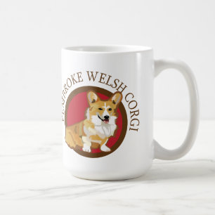 Hunde pembroke Schweißkorgi Tasse