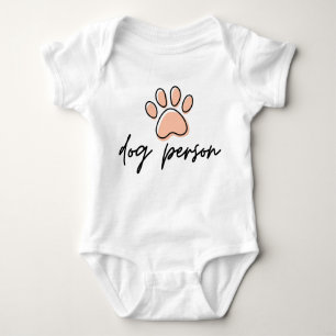 Hunde Person Niedlich Paw Baby Bodysuit Baby Strampler