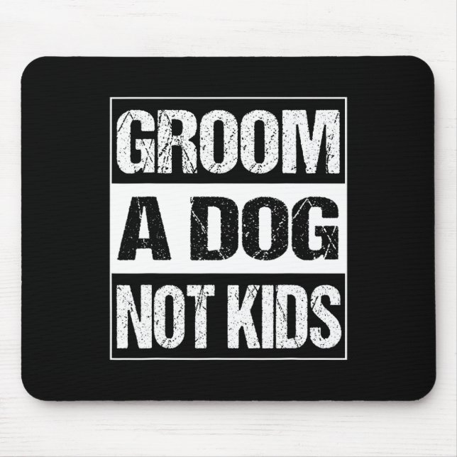 Hunde pflegen  mousepad (Vorne)