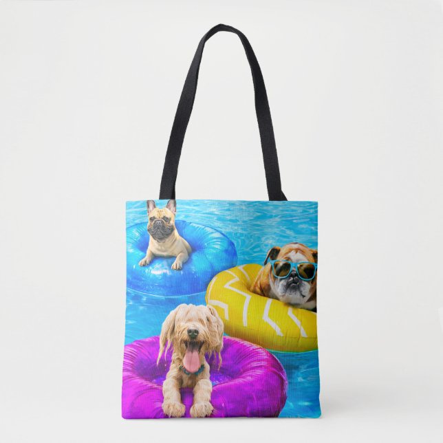 Hunde-Poolparty (Vorderseite)