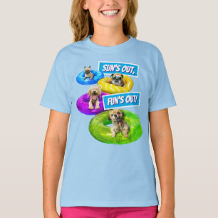 Hunde-Poolparty T-Shirt