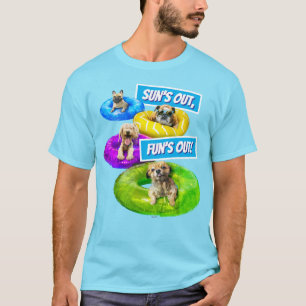 Hunde-Poolparty T-Shirt