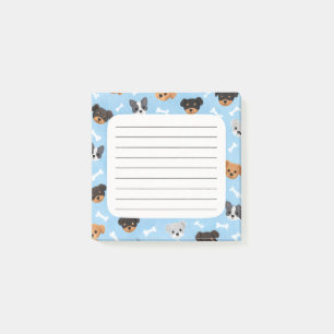 Hunde-Post-it-Notizen Post-it Klebezettel