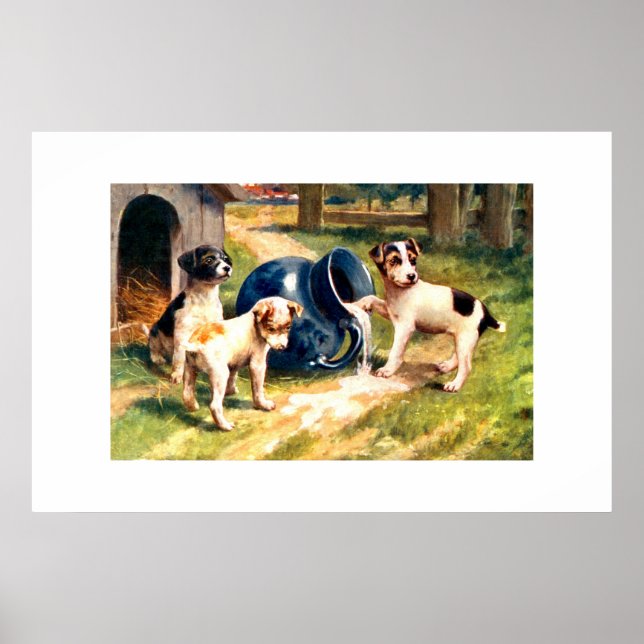 Hunde Poster (Vorne)