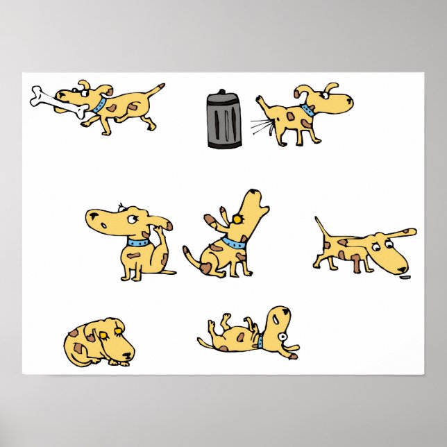 Hunde Poster (Vorne)