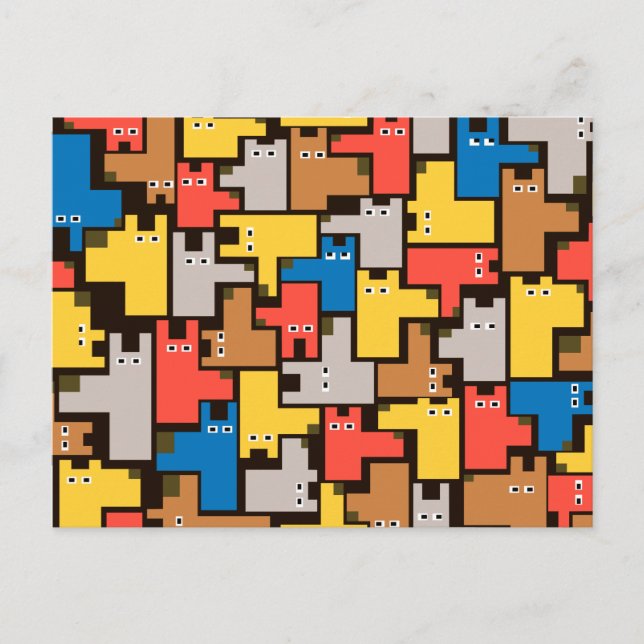 Hunde Postkarte (Vorderseite)