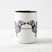 Hunde Power Tasse