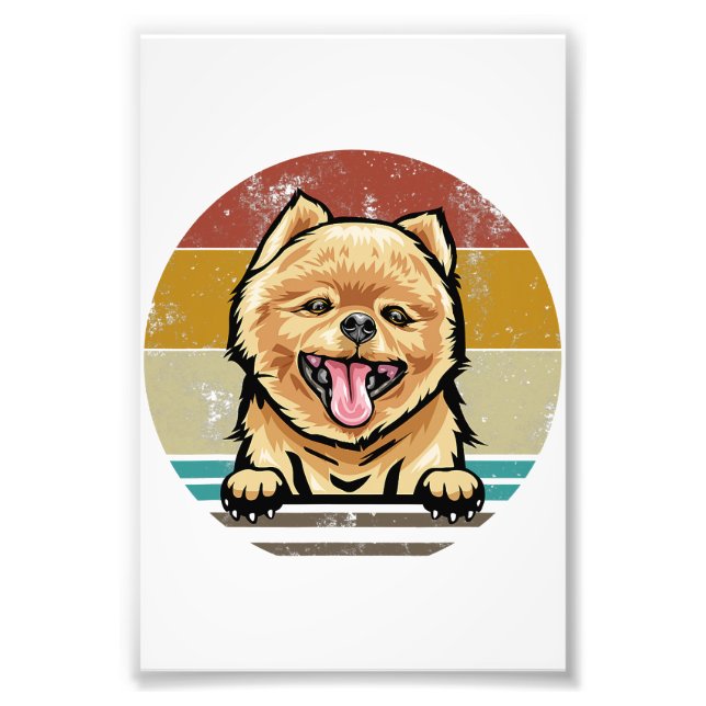 Hunde Premium Satin Foto Paper Foto Erweiterung (Vorne)