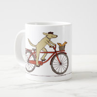 Hunde Rad mit Eichhörnchen - Fun Animal Art