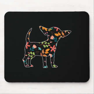Hunde Rasse Weibchen Frauen Niedliches Tier Chi sc Mousepad