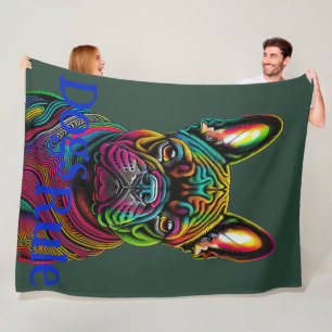 Hunde Regel Golden Retriever Fleecedecke