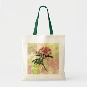 Hunde Rose Blume Tote Beutel Tragetasche
