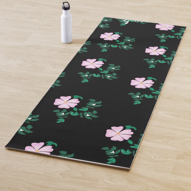 Hunde Rose - Rosa Canina Yogamatte (Beispiel)