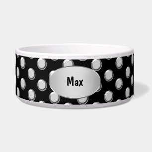Hunde-Schüssel mit Monogramm groß Napf