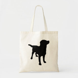 Hunde-Silhouette Tragetasche